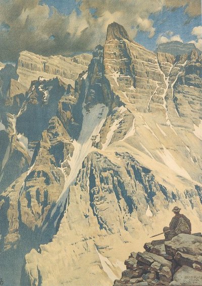 Kaltwasserkarspitze dans le Karwendel - Ernst Platz